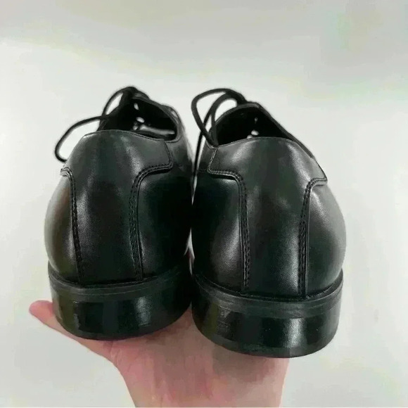 New Alfani mens Oxford size 13 black faux leather vegan main image 11